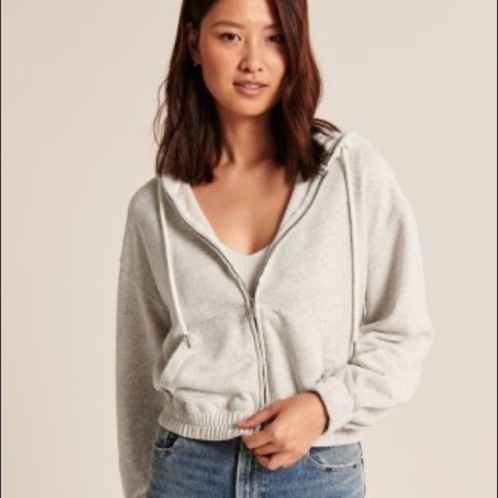 Abercrombie & Fitch The Cinched Full-Zip